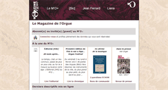 Desktop Screenshot of lemagazinedel.org