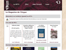 Tablet Screenshot of lemagazinedel.org
